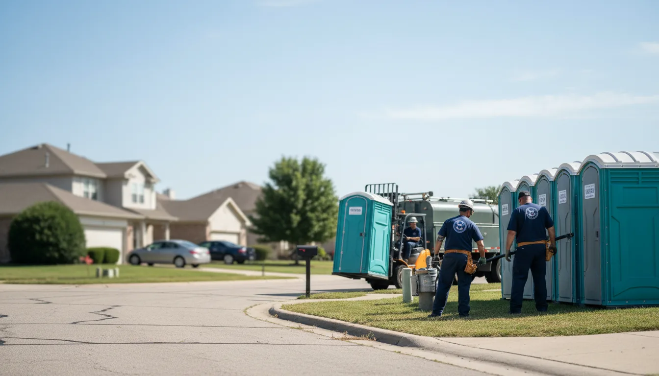 Porta Potty Rental in Bloomingburg, OH near me